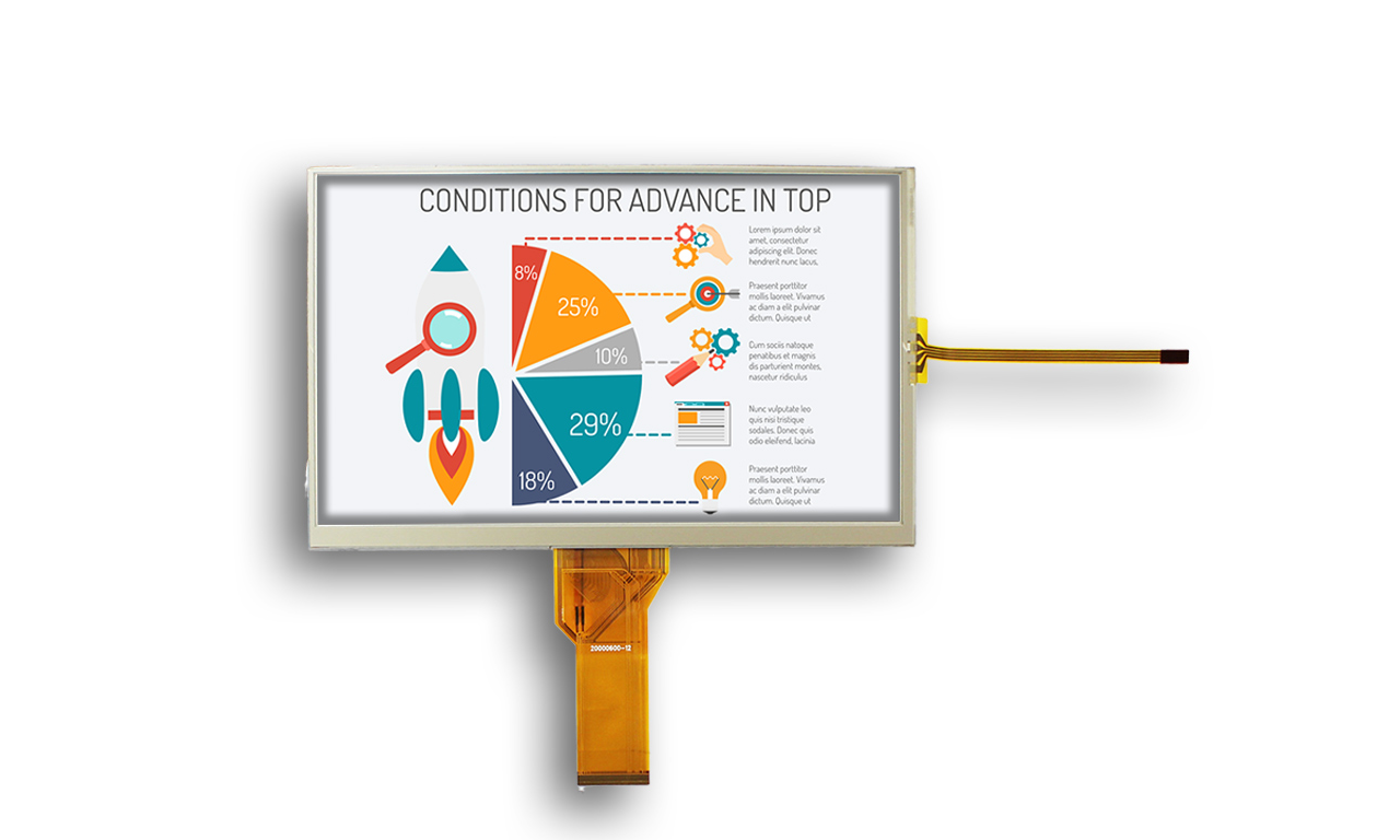 Image of 9'' TN industrial display